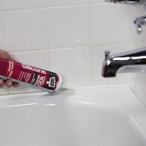 DAP 7079800751 Bath and Plumbing Sealant, Clear, 24 hr Curing, -35 to 140 deg F, 2.8 fl-oz Tube - 3