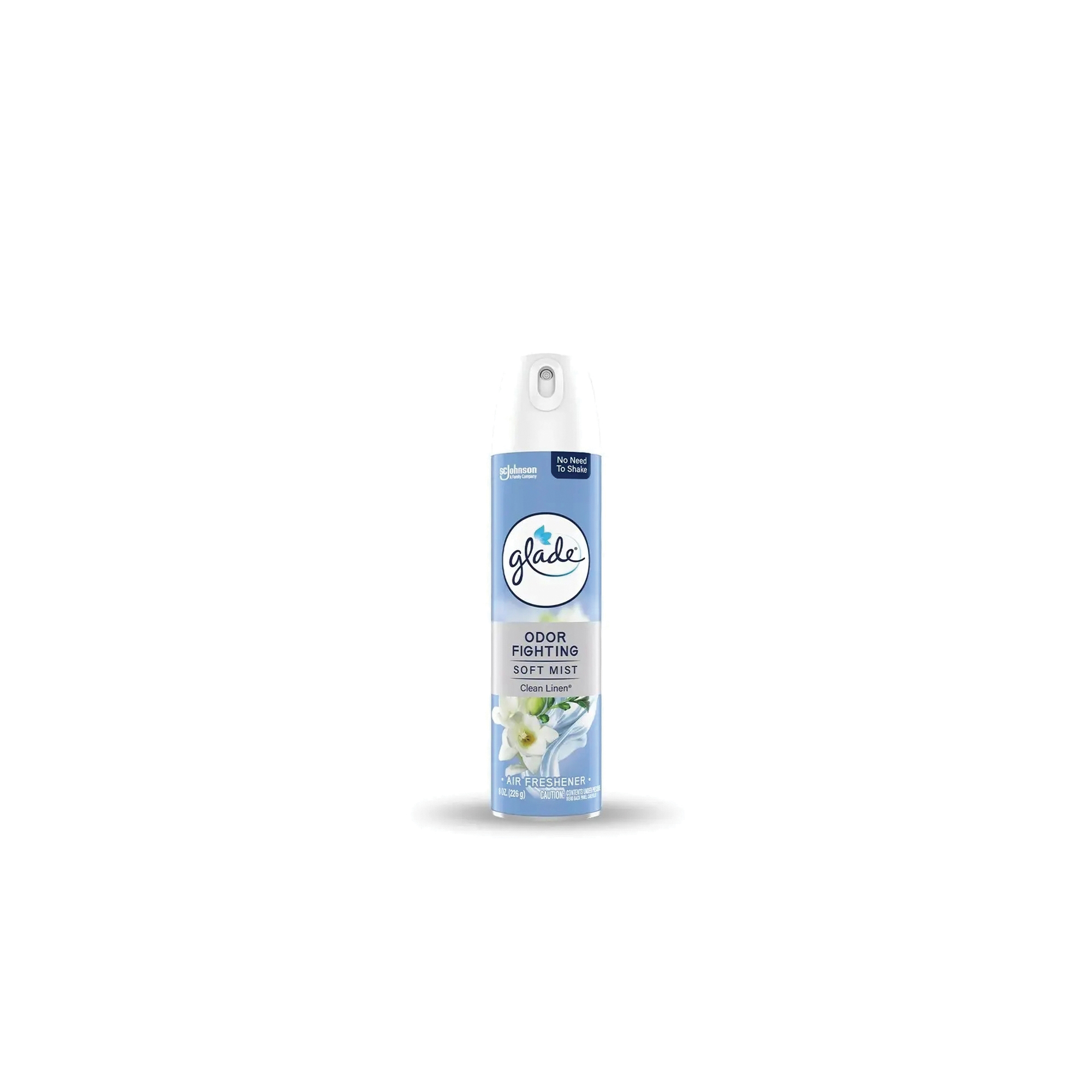 05288 Soft Mist Air Freshener, 8 oz Aerosol Can, Clean Linen