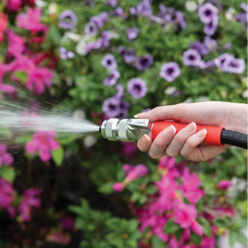 Flexible Garden Hose, Silver Bullet, 3/4 in, 25 ft L, Hybrid Polymer, Black - 4