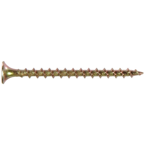 Wood Screw, Fas-N-Tite, #6 Thread, 1-5/8 in L, Coarse Thread, Bugle Head, Phillips Drive, Sharp Point, Carbon Steel - 3