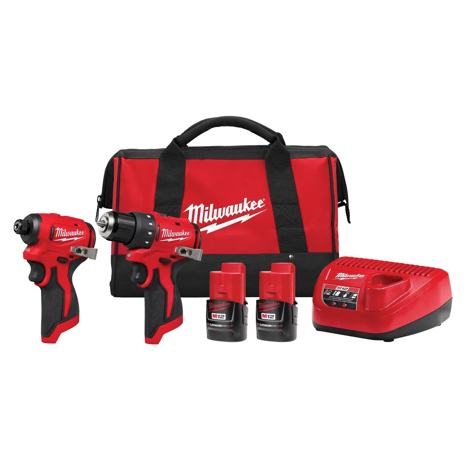 M12 3494-22 Subcompact Combo Kit, Battery Included, 12 V, Lithium-Ion