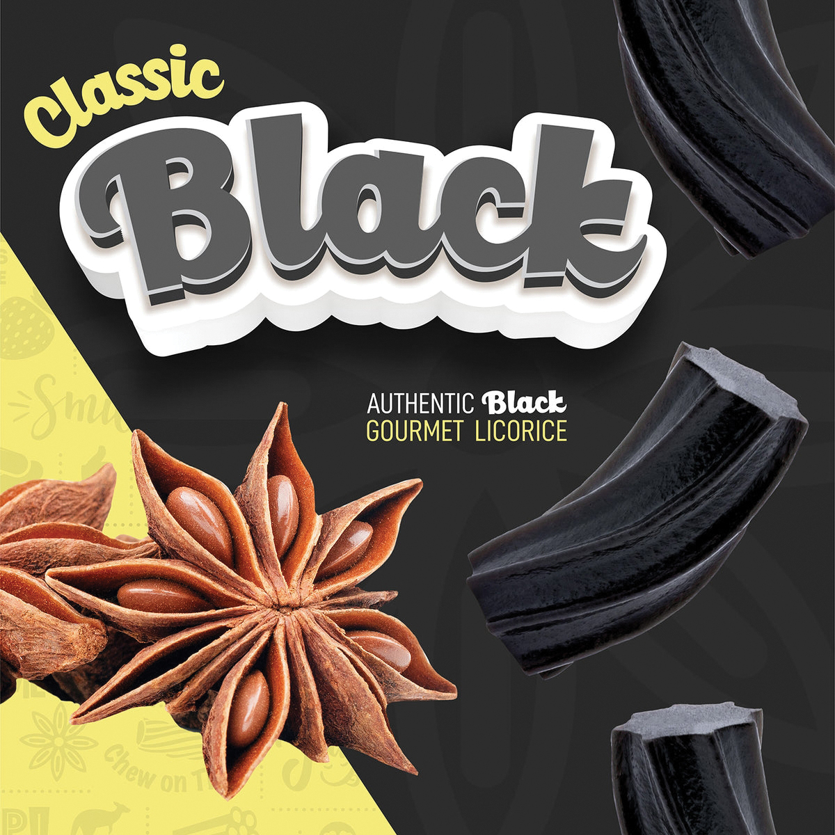 Wiley Wallaby 1040338 Gourmet Licorice, Classic Black, 10 oz Bag - 2