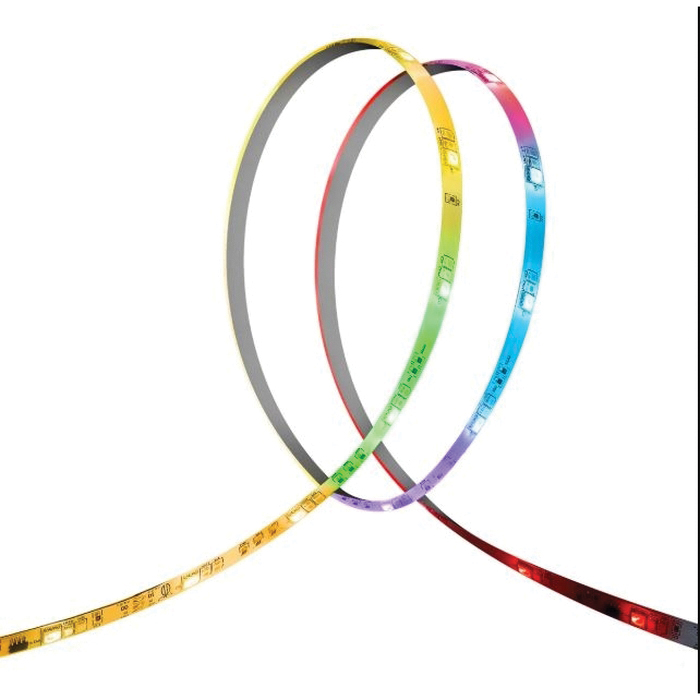 TAPE240/CHASE Color Chasing and Tunable Tape Light, 100/240 V, 24 W, LED Lamp, RGB/Tunable White