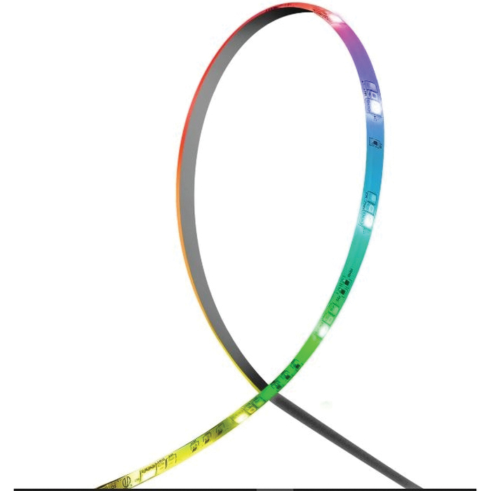 TAPE120/CHASE Color Chasing and Tunable Tape Light, 100/240 V, 24 W, LED Lamp, RGB/Tunable White