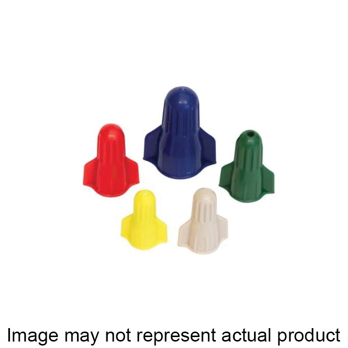 SGY Twist-On Wire Connector, 18 to 10 AWG Wire, Polypropylene Housing Material, Yellow