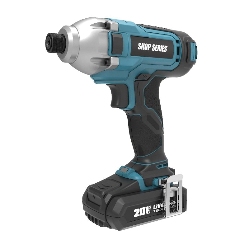 SS2302 Impact Driver, Battery Included, 20 V, 2 Ah, 1/4 in Drive, Hex Drive