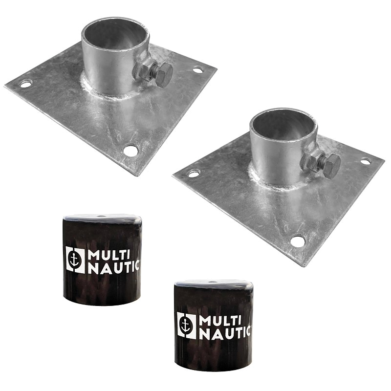 19142 Base Plate and Cap Set, PVC