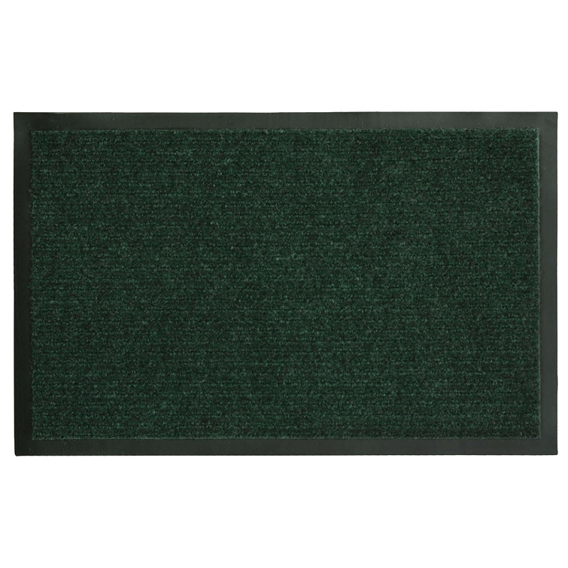32976 Floor Mat, 48 in L, 36 in W, Dual Rib Pattern, Green