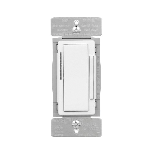 EWACD-W-BX-TC Smart Dimmer, 1-Pole, 3-Way, 120 V, 60 Hz, Wi-Fi, White