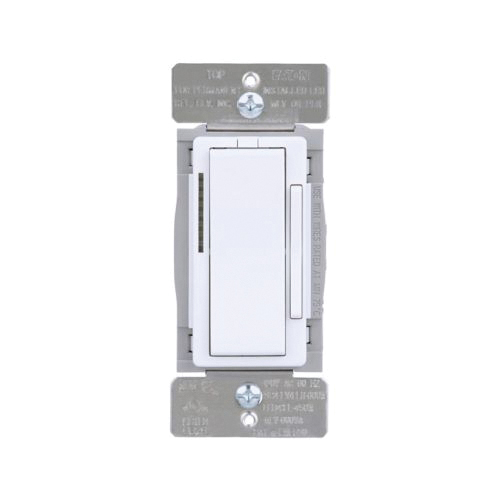 EWFD30-W-BX-TC Smart Dimmer, 1-Pole, 3-Way, 120 V, 60 Hz, Wi-Fi, White