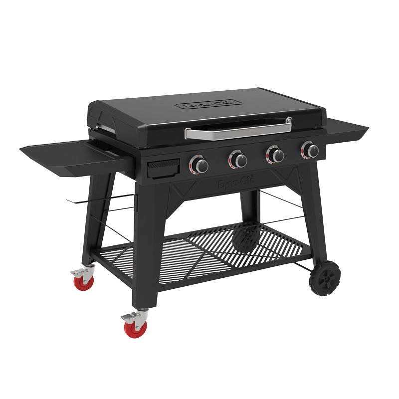 DGL770TTP Open Cart Griddle with Lid, 4-Burner