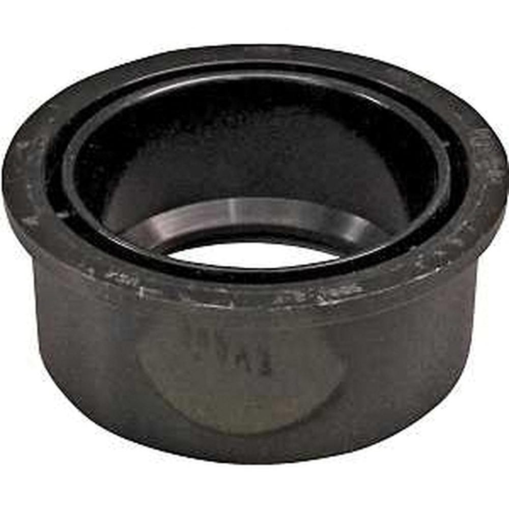 102752BC Reducing Bushing, 2 x 1-1/2 in, Spigot x Hub, ABS, Black, SCH 40 Schedule