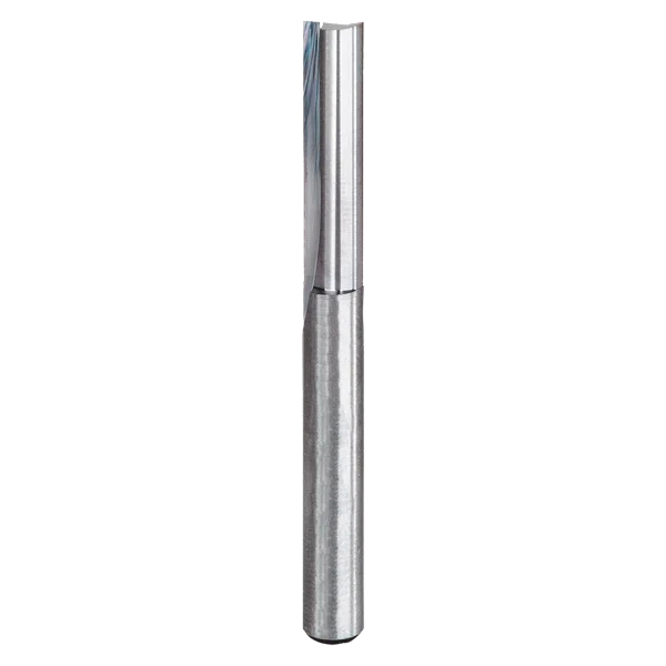 DR04108 Router Bit, 1/4 in Dia Cutter, 1 in L Cutting, 2-1/2 in OAL, 1/4 in Dia Shank, 2-Cutter