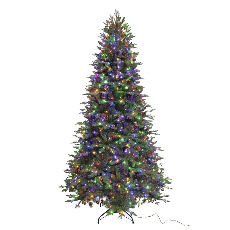 W14L0946 Pre-Lit Christmas Tree, 7.5 ft H