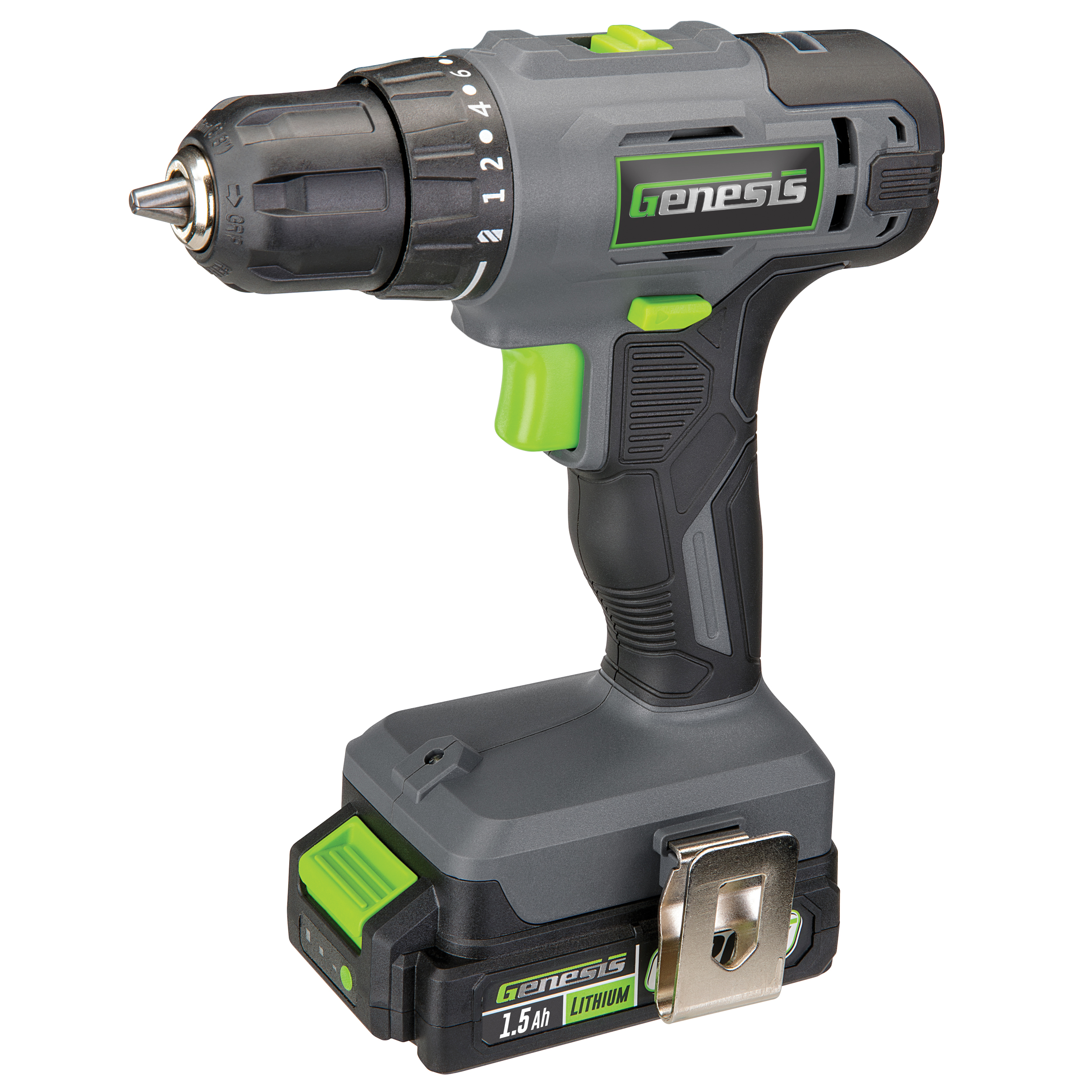 G20MAX GLCD2038B 2-Speed Drill/Driver, Battery Included, 20 V, 1.5 Ah, 3/8 in Chuck, Single Sleeve Chuck
