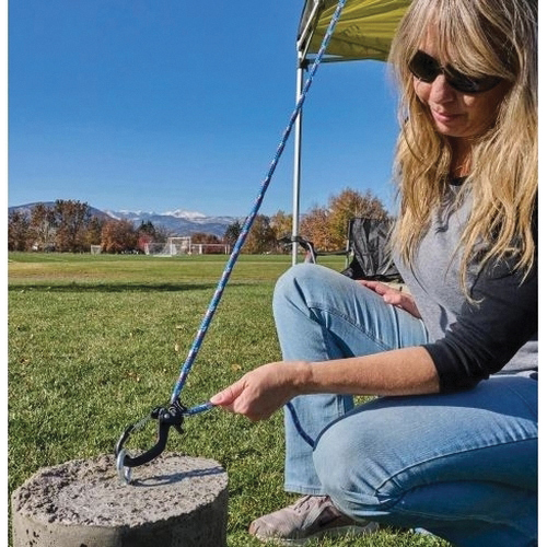Nite Ize CamJam, SlideLock CJSLS-0131-R3 Rope Tightener, Aluminum - 1