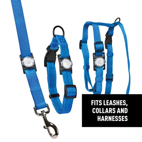 Nite Ize NiteDog NDPLR-07S-R3 Rechargeable Pet Light, Polycarbonate, Blue/Green/Red/White - 5