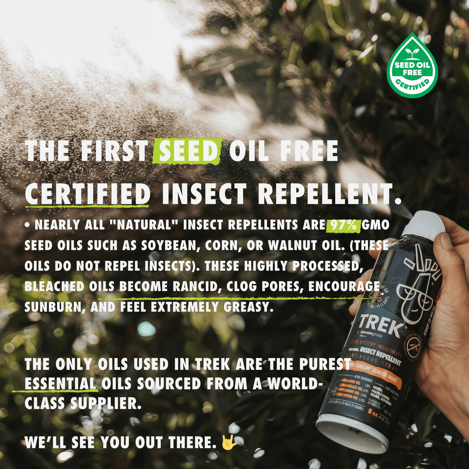 Lemongrass Farms TREK TRFK-8 Kid's Natural Insect Repellent, 8 oz - 5