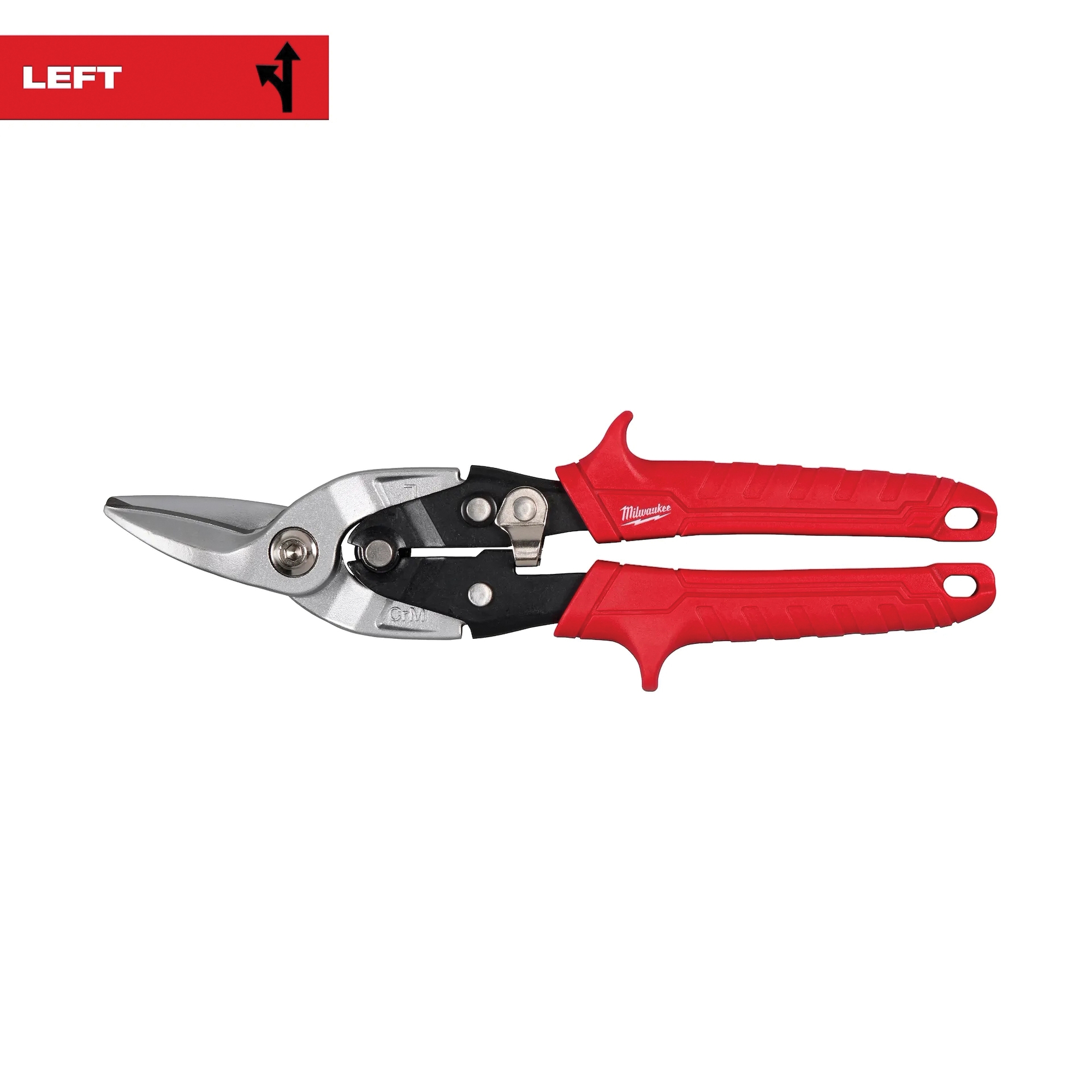 48-22-4540 Aviation Snip, 9-7/8 in OAL, 1-1/2 in L Cut, Left Cut, Forged Steel Blade, Comfort Grip Handle