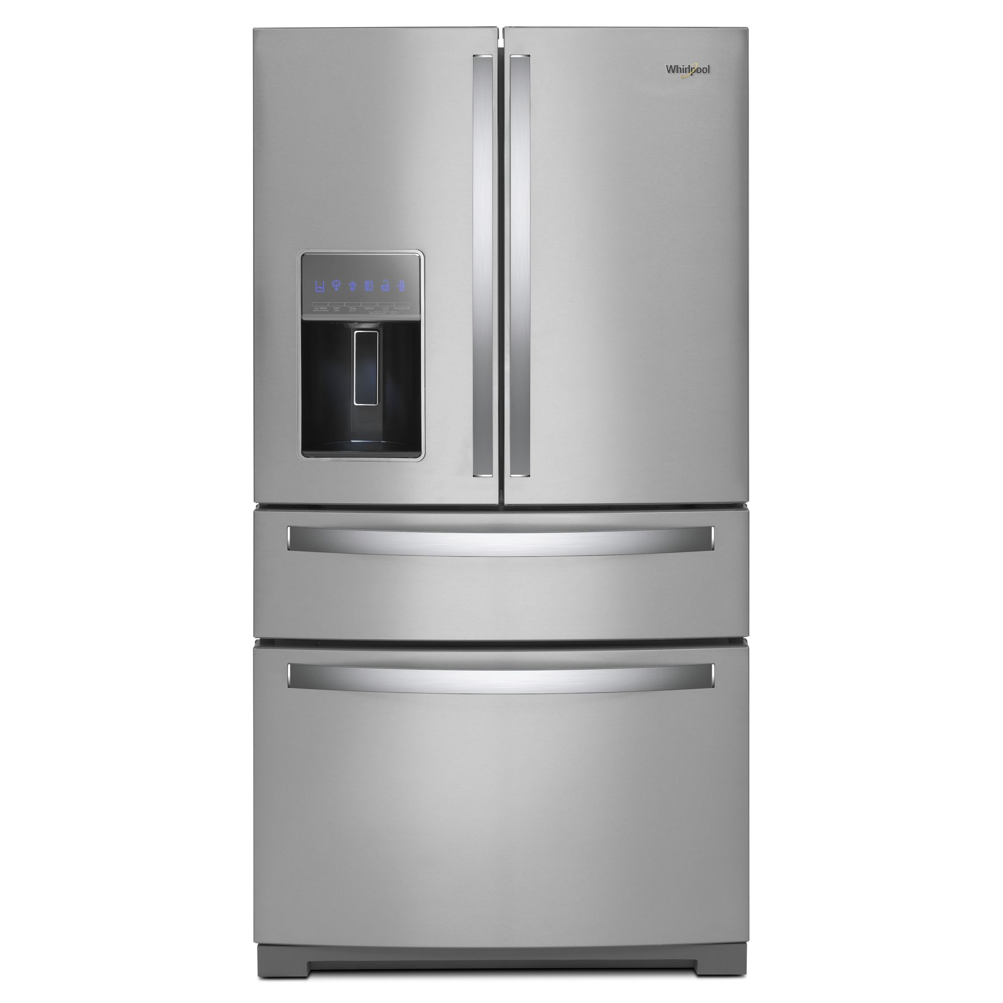 Whirlpool WRX986SIHZ French Door Refrigerator, 26.2 cu-ft Overall, 18.4 cu-ft Refrigerator, 7.8 cu-ft Freezer, 4-Door