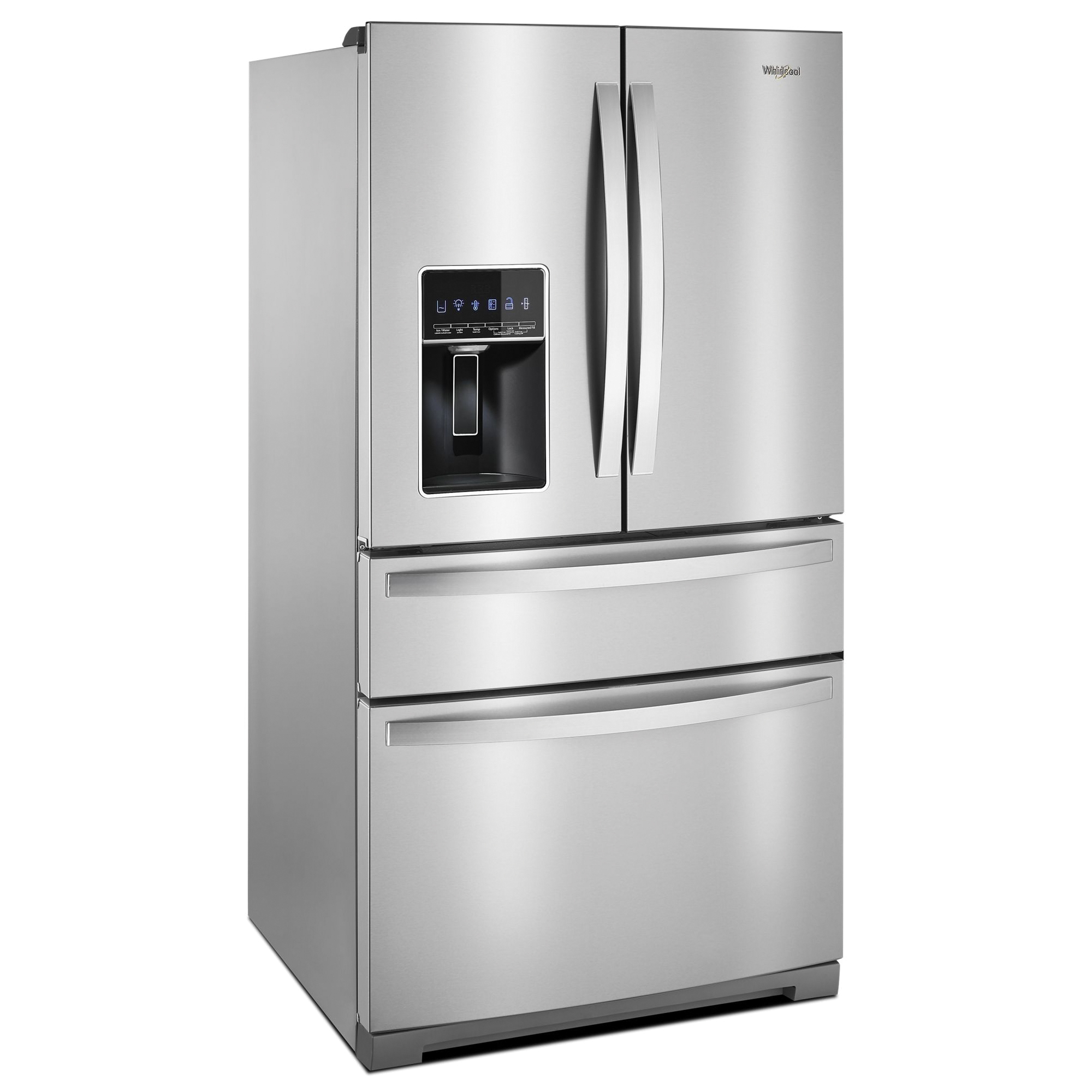 Whirlpool WRX986SIHZ French Door Refrigerator, 26.2 cu-ft Overall, 18.4 cu-ft Refrigerator, 7.8 cu-ft Freezer, 4-Door