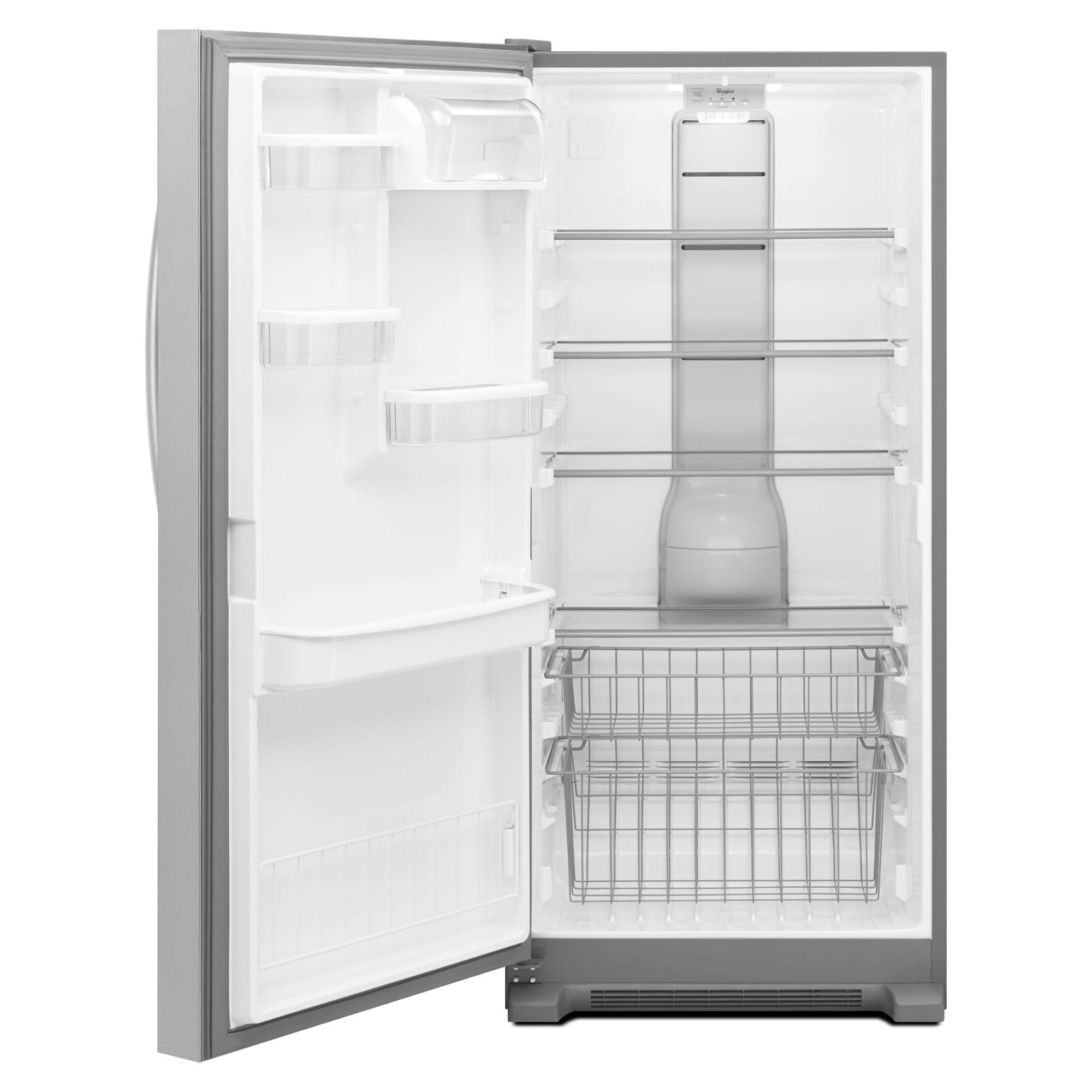 Whirlpool SideKicks Series WSZ57L18DM Free-Standing Upright Freezer, 18 cu-ft, 30-1/4 in W Exterior