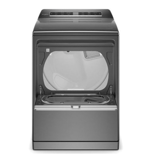 Whirlpool WED7120HC Electric Dryer, 7.4 cu-ft, Touch Control, Top Loading, Vented Vent, Hamper Door, Chrome Shadow