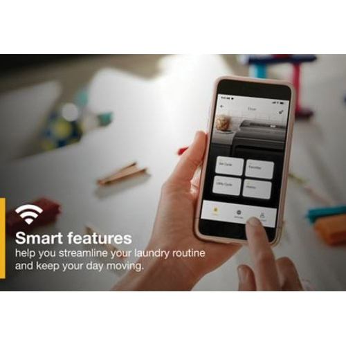 Whirlpool WED7120HC Electric Dryer, 7.4 cu-ft, Touch Control, Top Loading, Vented Vent, Hamper Door, Chrome Shadow