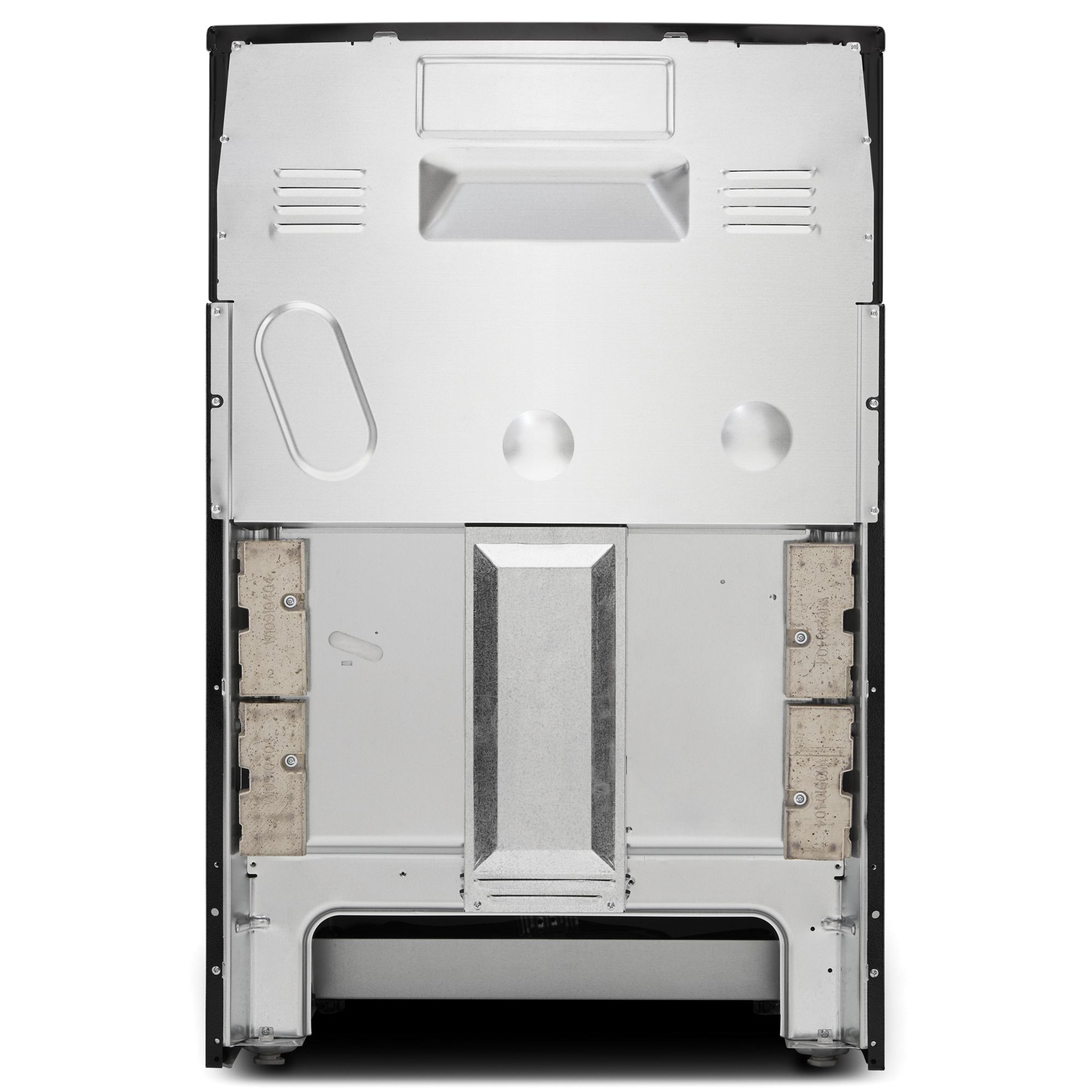 Whirlpool WFE505W0HB Electric Range, 29-7/8 in OAW, 5.3 cu-ft Oven, 100, 1200, 2500, 3000 W, 5-Burner, Black