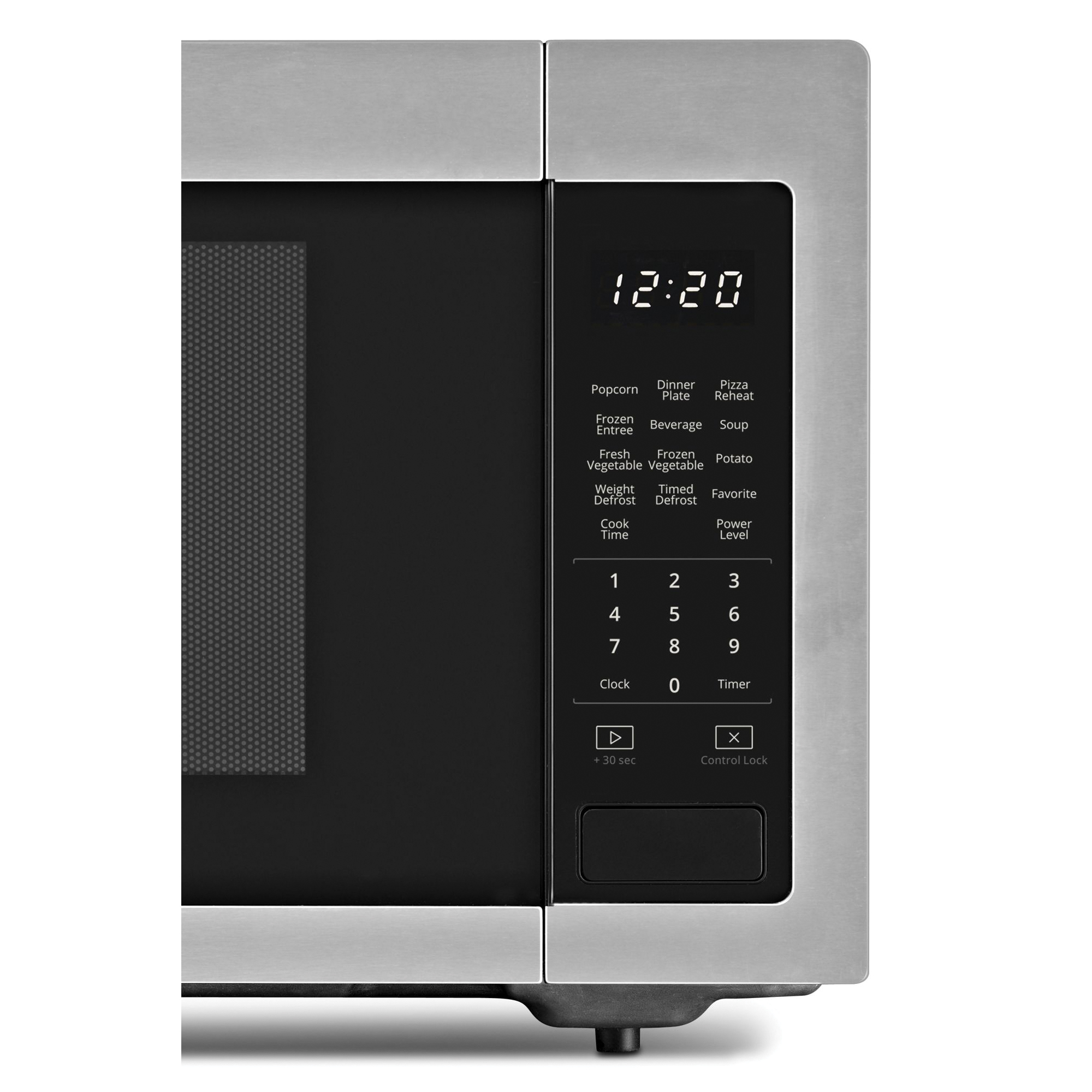 Whirlpool WMC30516HZ Countertop Microwave, 1.6 cu-ft, 1200 W, Fingerprint-Resistant Stainless Steel