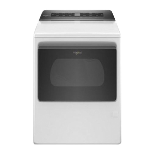 Whirlpool WGD5100HW Gas Dryer, 7.4 cu-ft, Touch Control, Top Loading, Vented Vent, Hamper Door, White, Powder-Coated