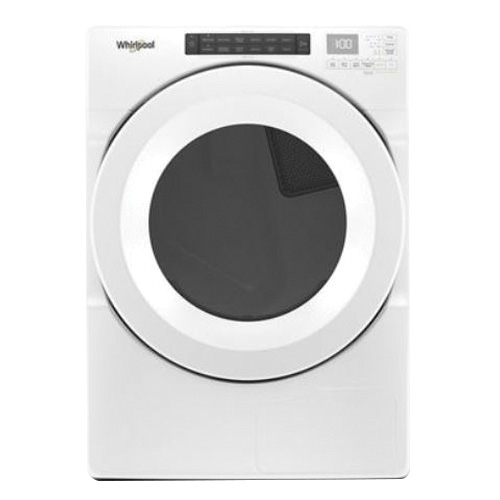 Whirlpool WHD560CHW Heat Pump Dryer, 7.4 cu-ft, 5 W, Electronic Touch Control, Front Loading, Ventless Vent, White