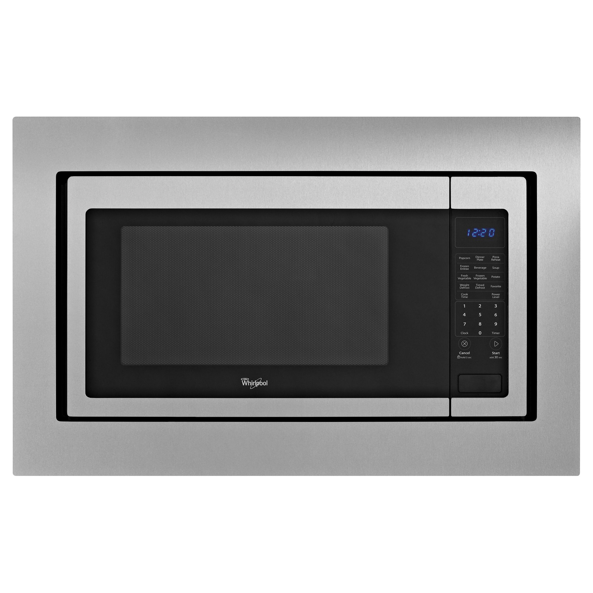 Maytag MK2220AS Trim Kit, Black/Stainless Steel, For: WMC50522AS 2.2 cu-ft Countertop Microwave Oven