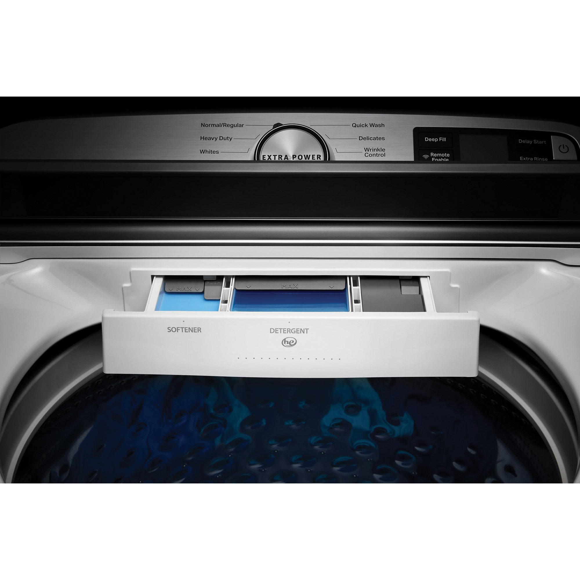 Maytag MVW6230HW Top Load Washer, 4.7 cu-ft, 120 VAC, Knob Control, Stainless Steel, White