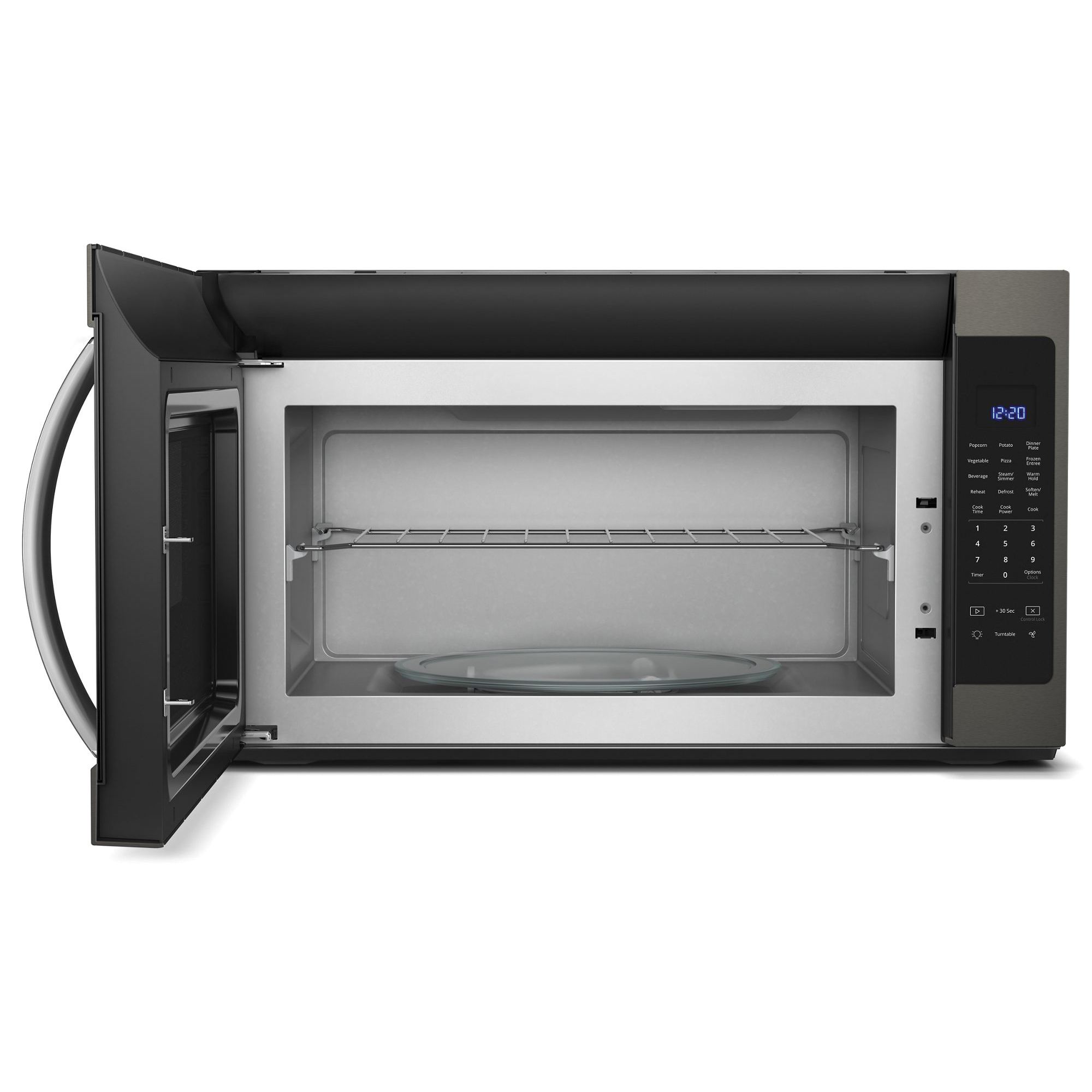 Whirlpool WMH53521HZ Over-the-Range Microwave, 2.1 cu-ft, 1000 W, Fingerprint-Resistant Stainless Steel