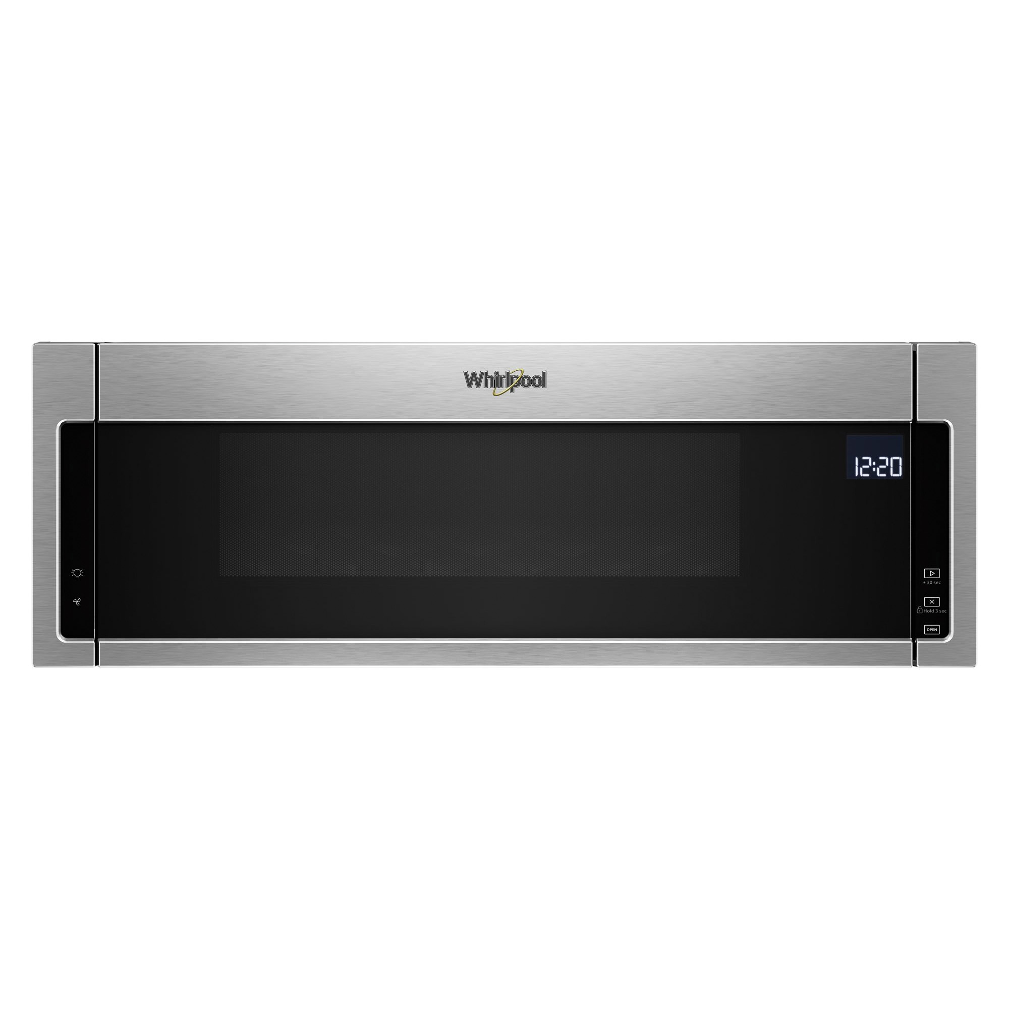 Whirlpool WML75011HZ Over-the-Range Microwave, 1.1 cu-ft, 1000 W, Fingerprint-Resistant Stainless Steel