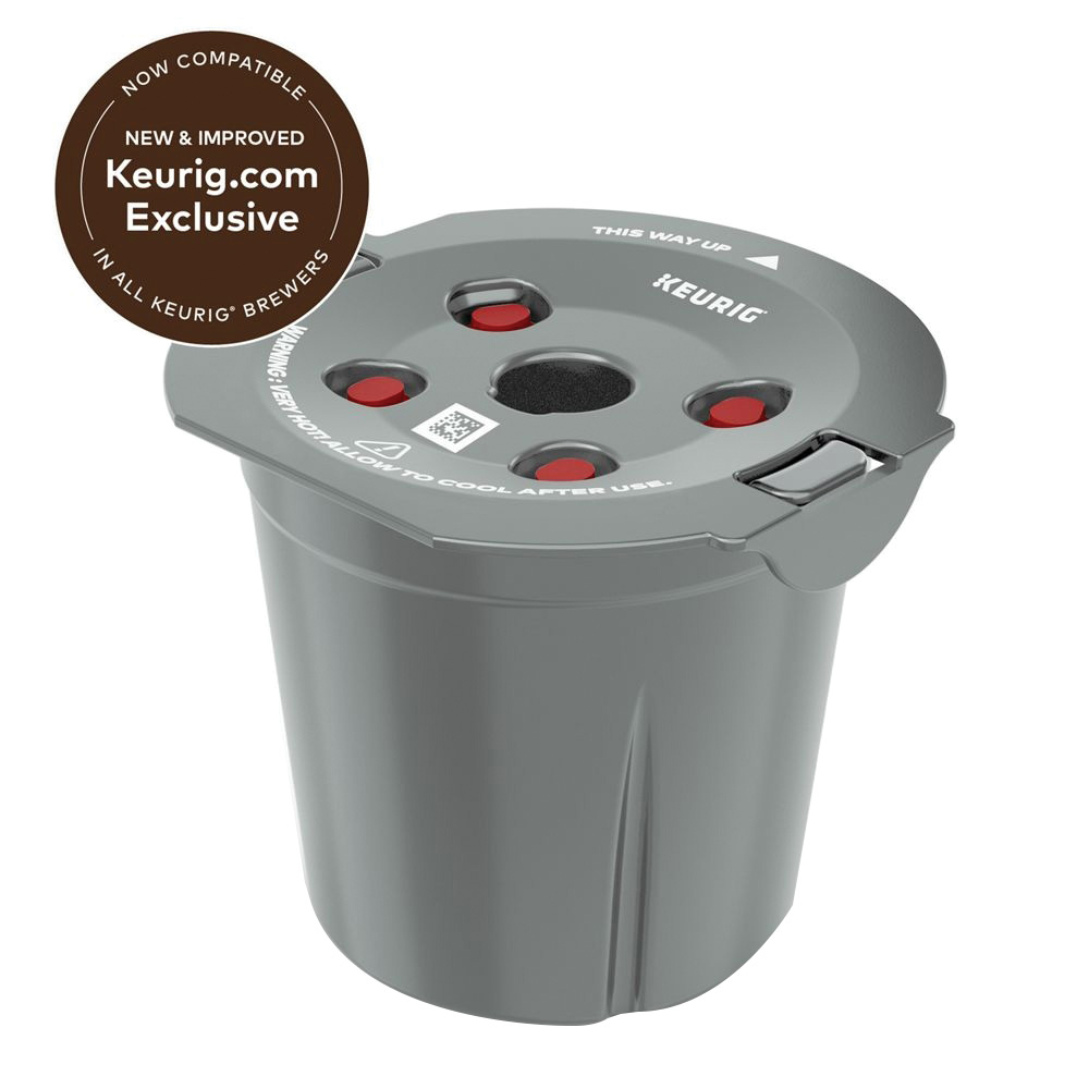 5000366544 Universal Reusable Coffee Filter, Plastic, Black