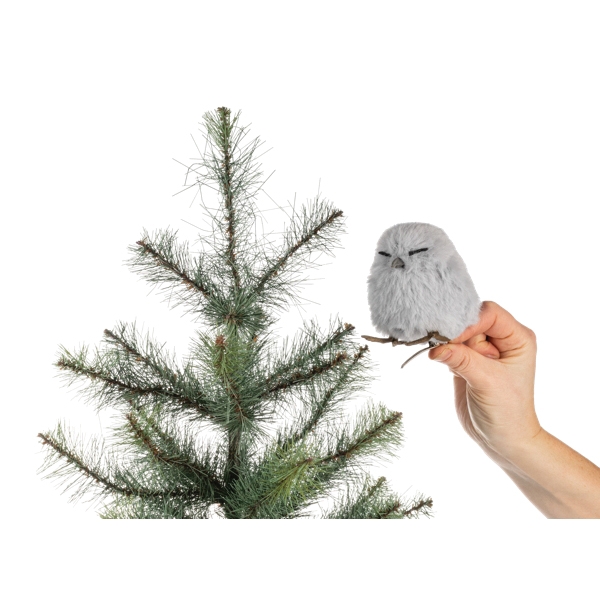 Ganz MX199730 Christmas Ornament, 3-1/2 in H, Winter Owl, Multi-Color - 2