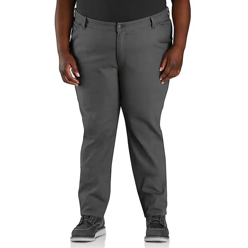 Carhartt 105113-029-16 Pants, 16, 37-1/2 to 39-3/4 in, 29-3/4 in L, Shadow, Essential Fit, Regular, Stretchable - 3
