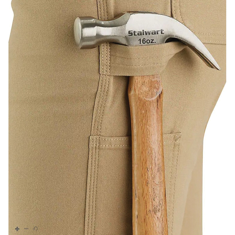 Carhartt 105113-029-16 Pants, 16, 37-1/2 to 39-3/4 in, 29-3/4 in L, Shadow, Essential Fit, Regular, Stretchable - 4