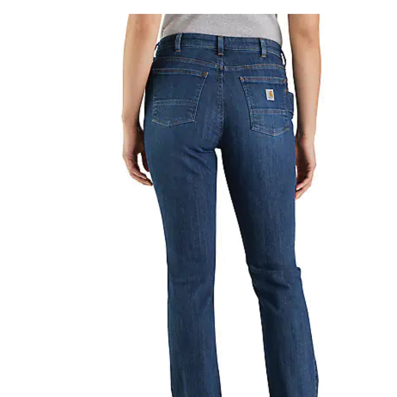 Carhartt 105383-H64-10 Jeans, 10, 30 to 31 in W, Willow, Relaxed Fit, Stretchable - 3