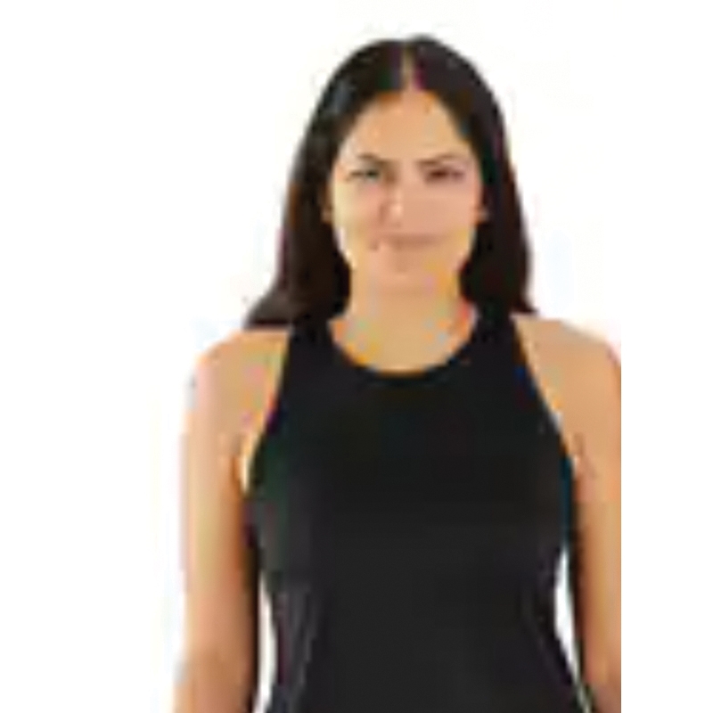 Carhartt Force Series 106828-N04-L Tank Top, L, Polyester, Black, Crewneck, Tagless Neck, Relaxed - 2