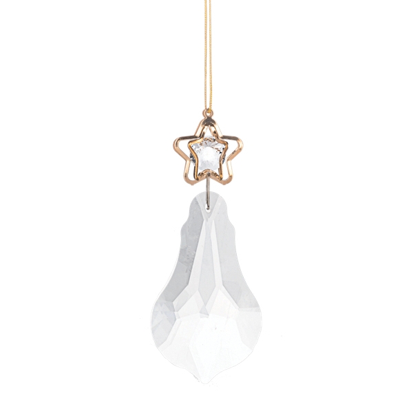 Ganz MX197765 Christmas Ornament, 4-1/8 in H, Crystal Drop, Multi-Color - 2