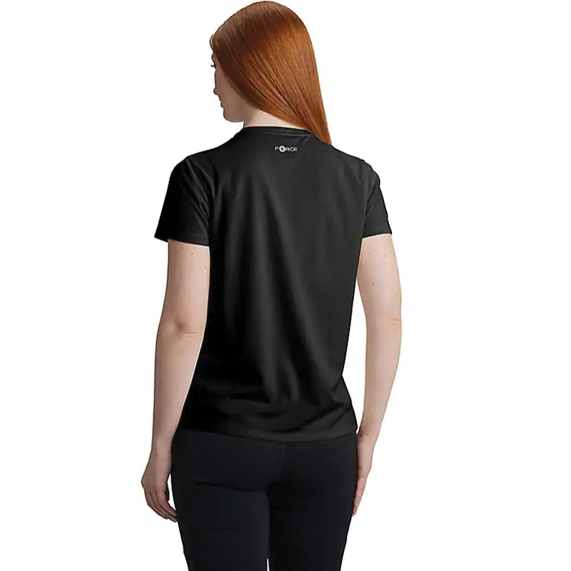 Carhartt Sun Defender Series 106830-N04-XL Shirt, XL, Regular, Polyester, Black, Crewneck, Short Sleeve, Relaxed Fit - 2