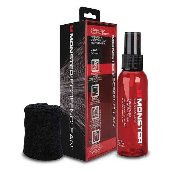 VME50016 Screen Cleaner Kit, 2 oz, Clear