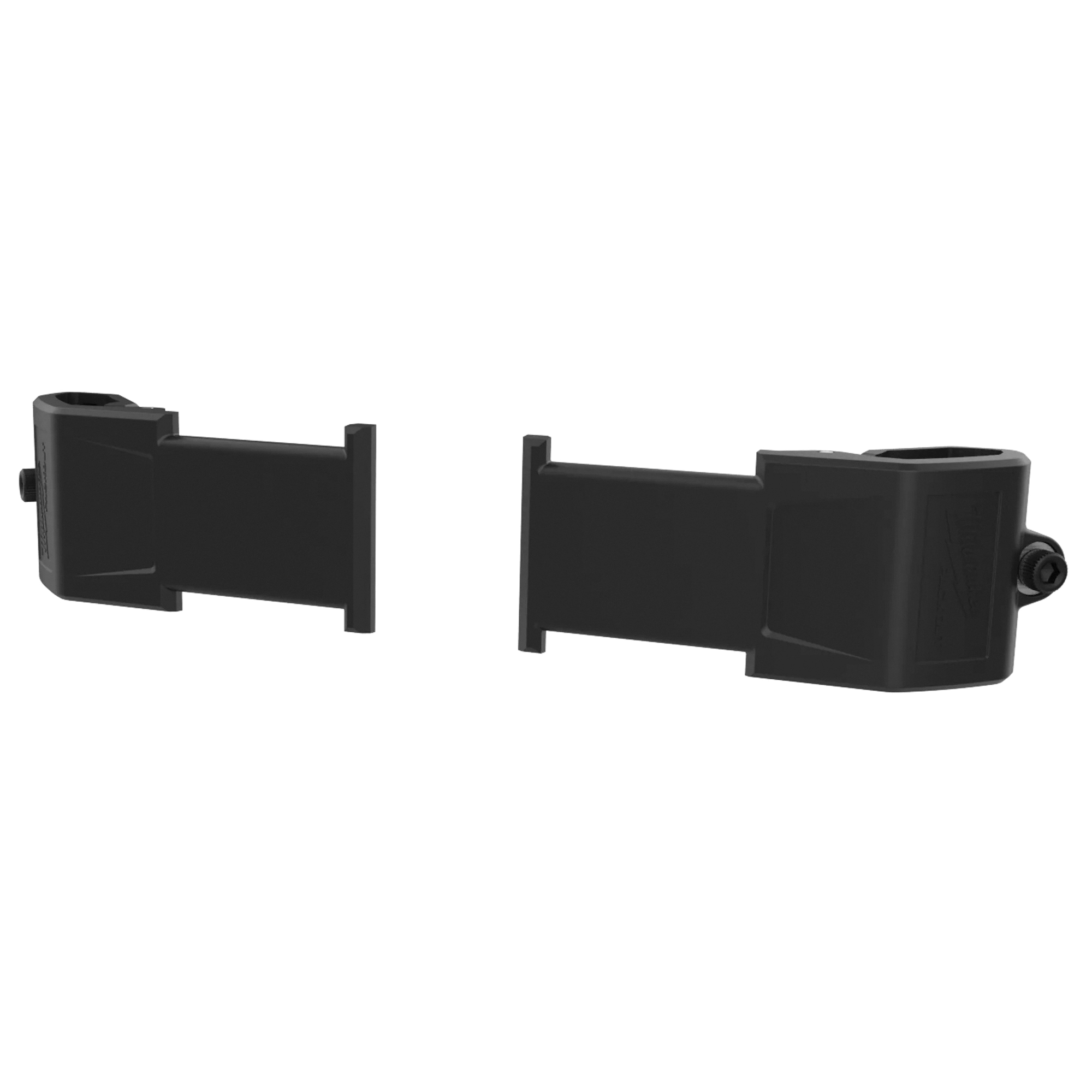 PACKOUT 48-22-8601 Tool Box Attachment Mount, Polypropylene, Black, 4.8 in L x 1.7 in W x 2 in H Dimensions