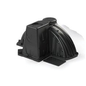 PRO36 CAP Septic Chamber End Cap, 34 in, HDPE, Black