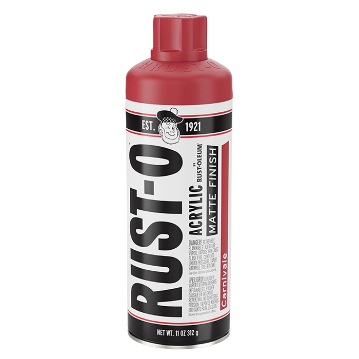 Rust-O 392216 Artist Paint, Matte, Carnivale, 11 oz Aerosol Can
