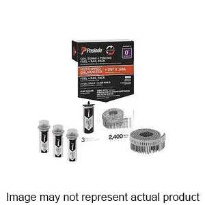 650973 Nails Pack, 2 in L, Hot-Dipped, Screw or Ring Shank