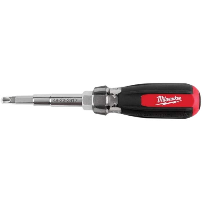 48-22-2917 13-in-1 Magnetic Screwdriver, 3/16, 1/4 in Drive, Multi-Bit Drive, 8 in OAL
